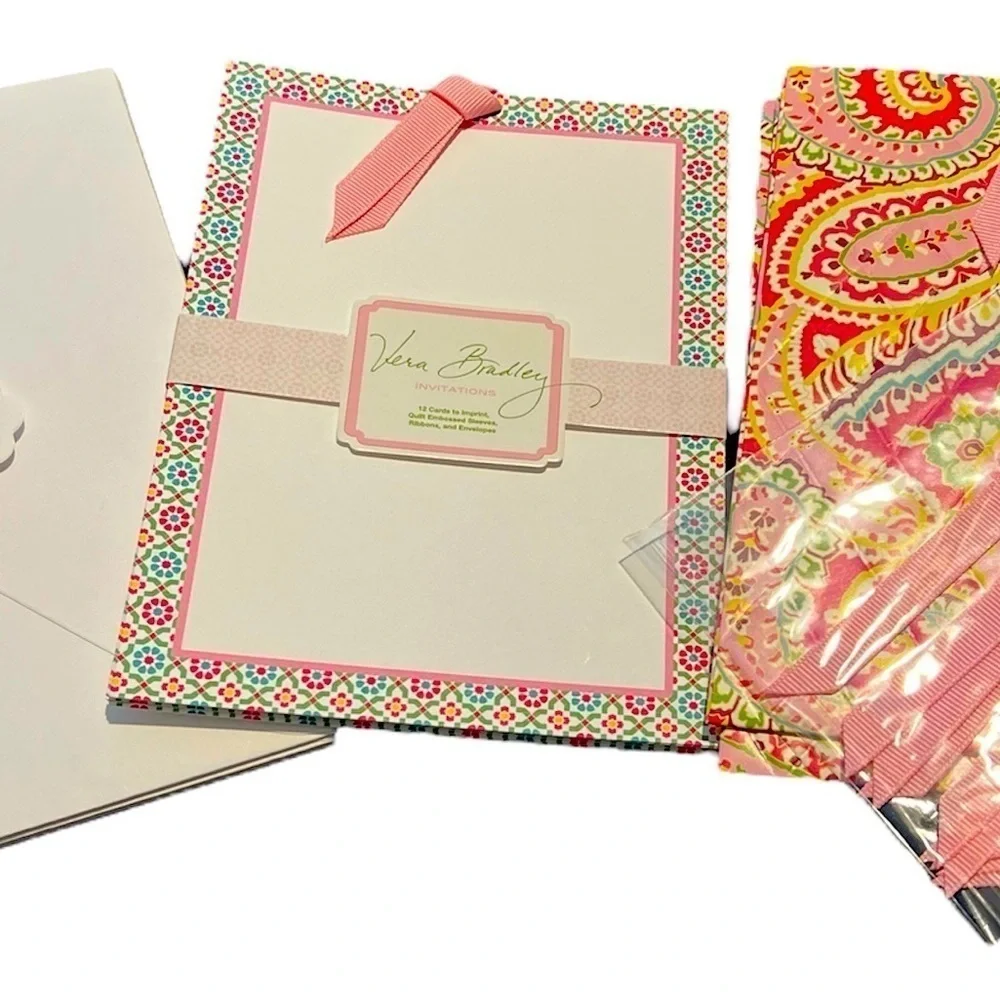 Vera Bradley Invitation Set